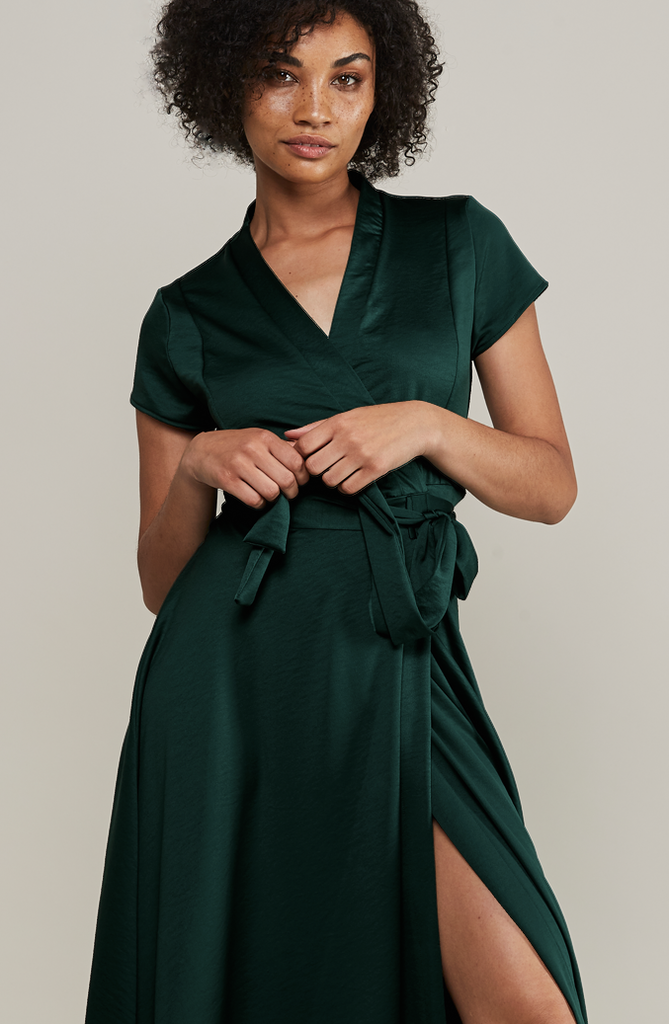Philly Wrap Dress - MARETHCOLLEEN