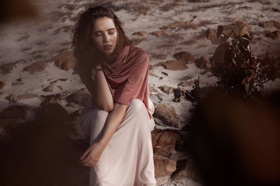 Our Parka, Pink Maxi and Boxy Tee feature in this amazing shoot// Au Revoir Aviva