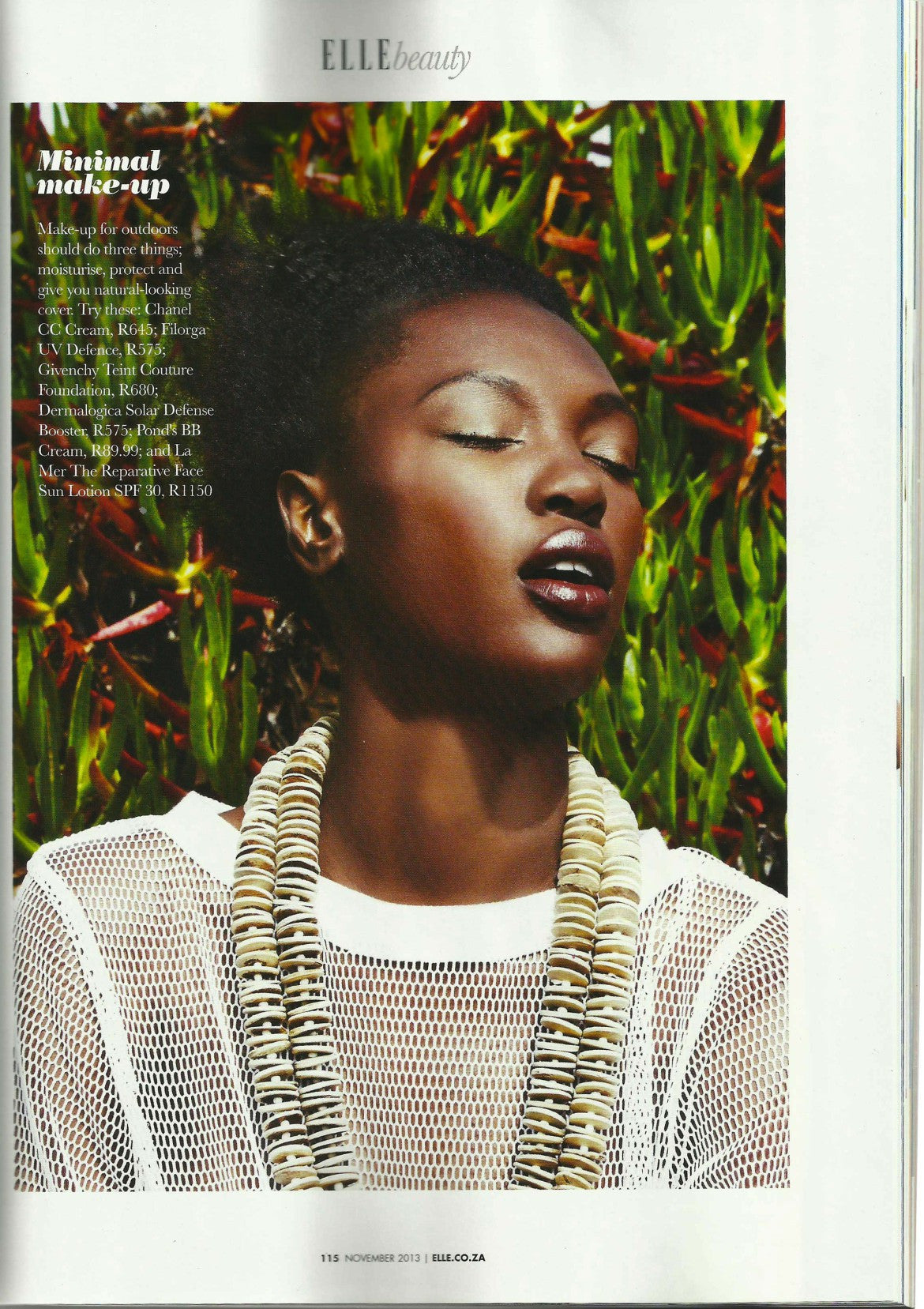 Media: Elle Magazine November 2013