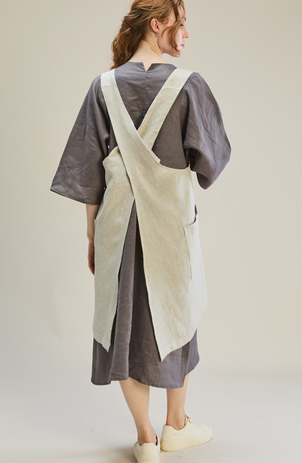 Apron 100% Linen - MARETHCOLLEEN