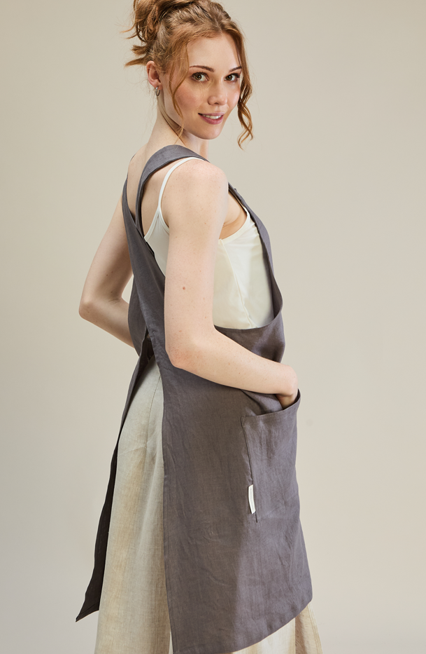 Apron 100% Linen - MARETHCOLLEEN
