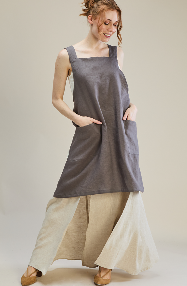 Apron 100% Linen - MARETHCOLLEEN