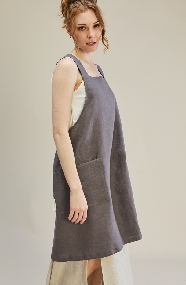 Apron 100% Linen - MARETHCOLLEEN