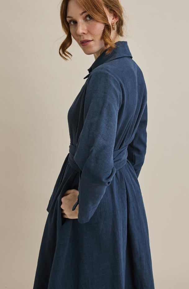 Arthur Dress 100% Linen - MARETHCOLLEEN