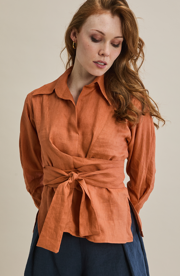 Arthur Shirt 100% Linen - MARETHCOLLEEN