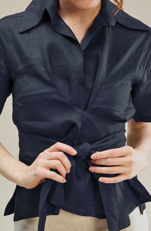 Arthur Shirt 100% Linen - MARETHCOLLEEN