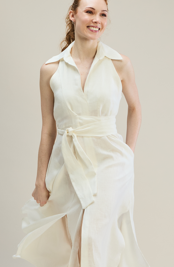 Alexandra Dress 100% Linen