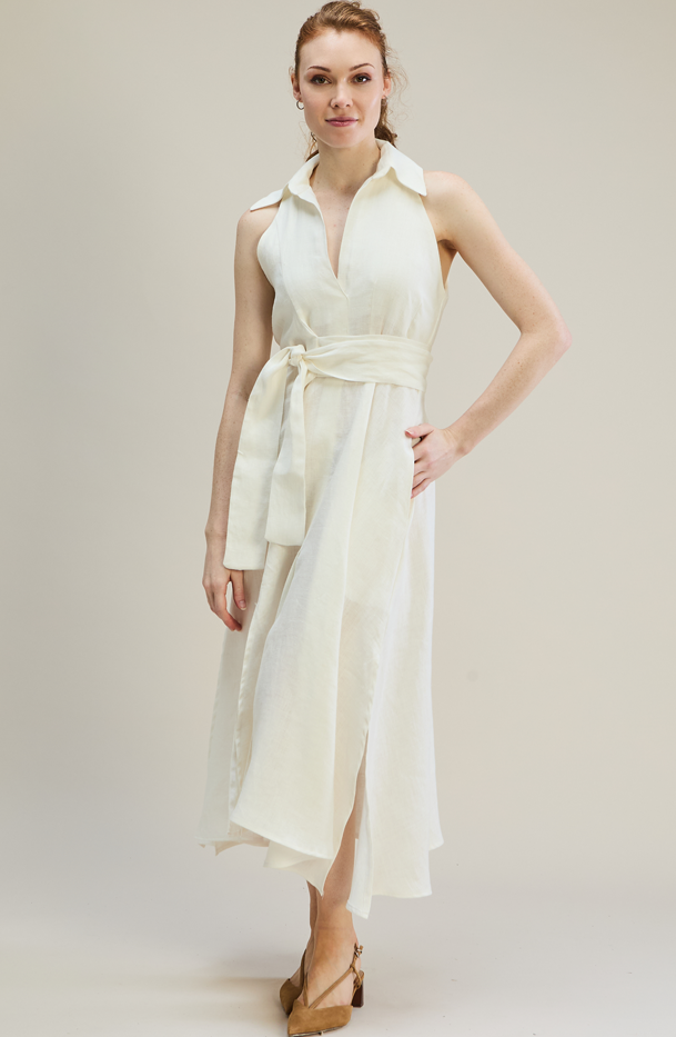 Alexandra Dress 100% Linen