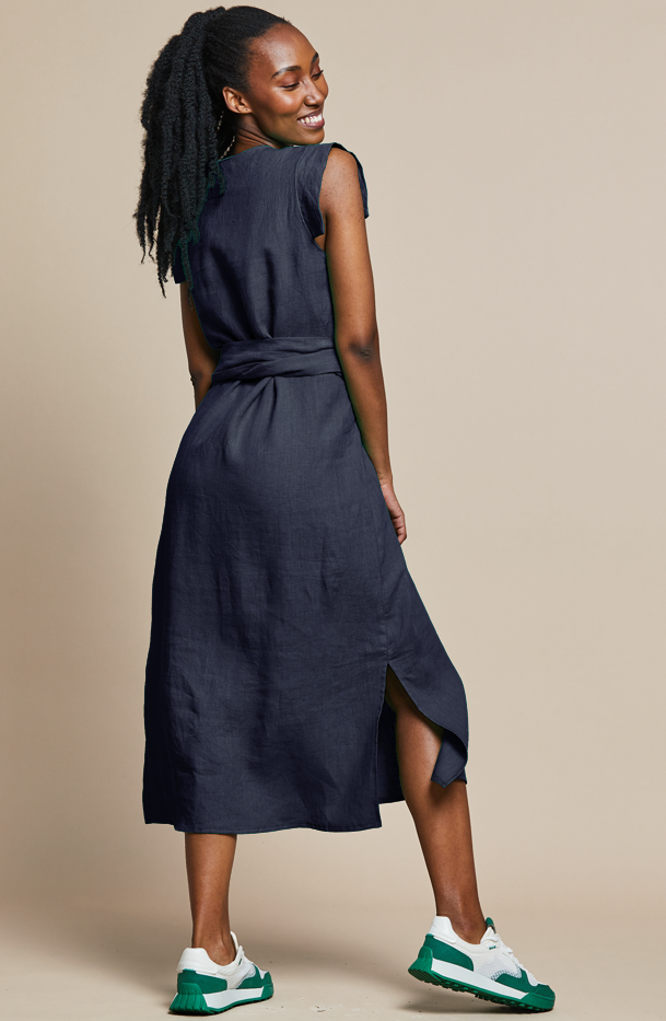 Beck Dress 100% Linen
