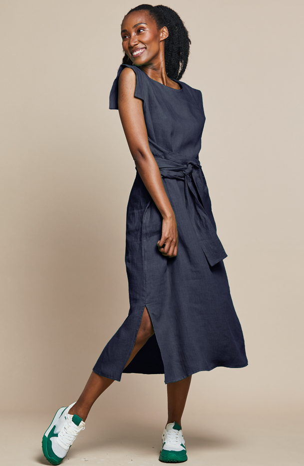 Beck Dress 100% Linen