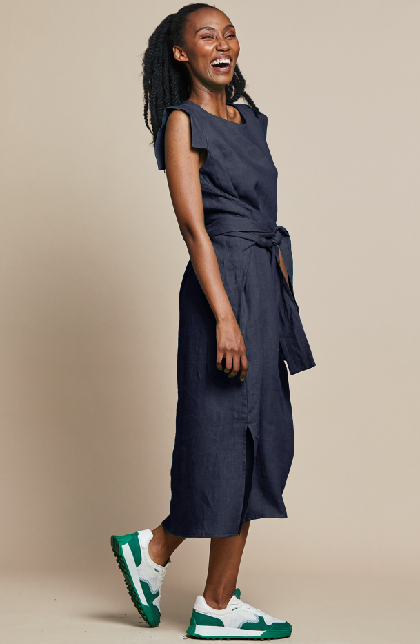 Beck Dress 100% Linen