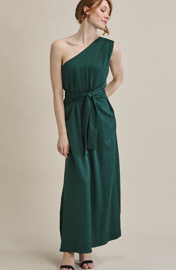 Cleo One Shoulder Dress - MARETHCOLLEEN