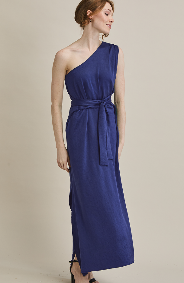 Cleo One Shoulder Dress - MARETHCOLLEEN