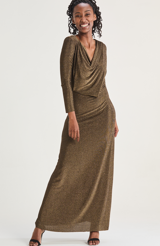 Cooper Dress Gold