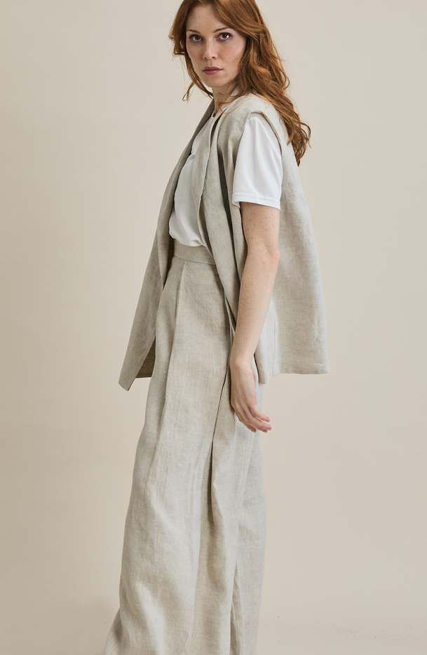 Faia Trouser 100% Linen