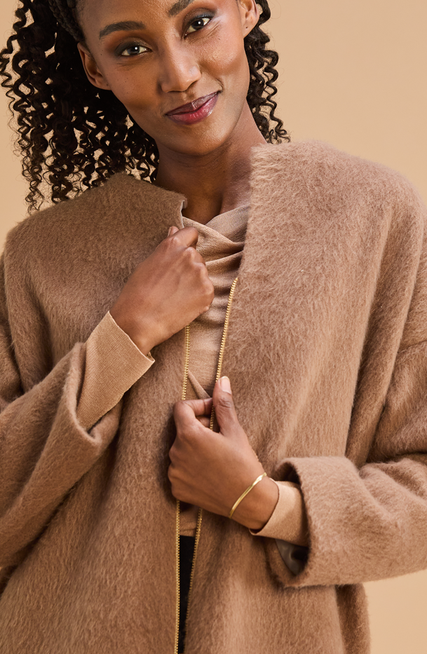 Hairy Tate Coat - MARETHCOLLEEN