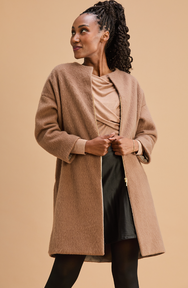 Hairy Tate Coat - MARETHCOLLEEN