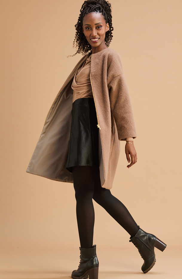 Hairy Tate Coat - MARETHCOLLEEN