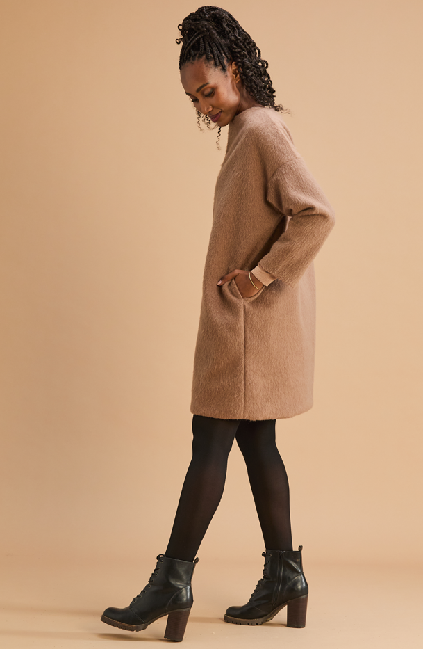 Hairy Tate Coat - MARETHCOLLEEN