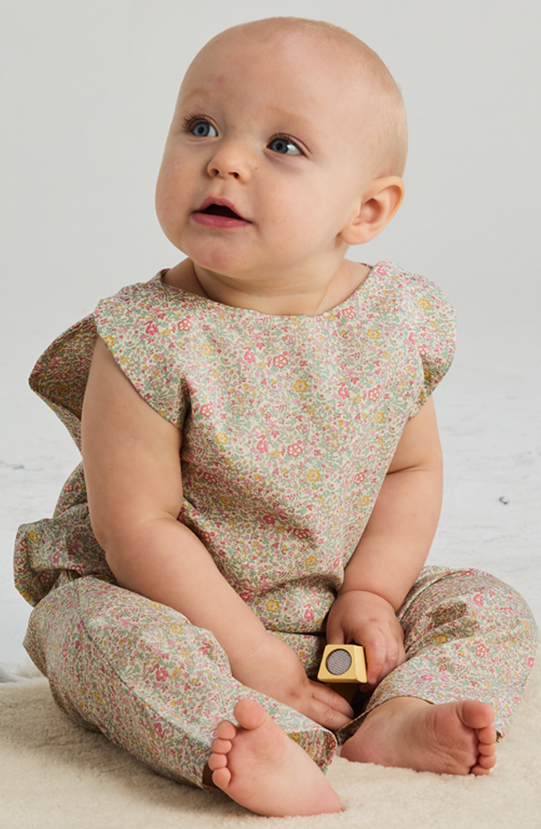 Hiro Jumpsuit. Liberty Print