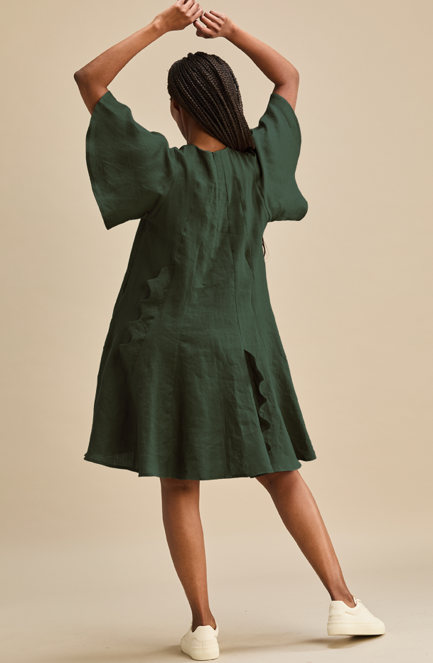 Monty Dress 100% Linen