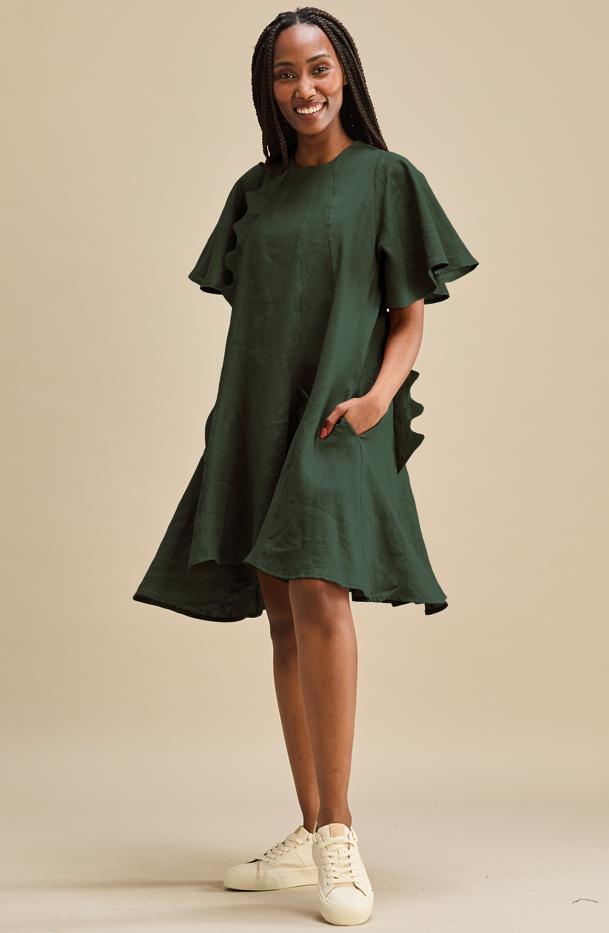 Monty Dress 100% Linen