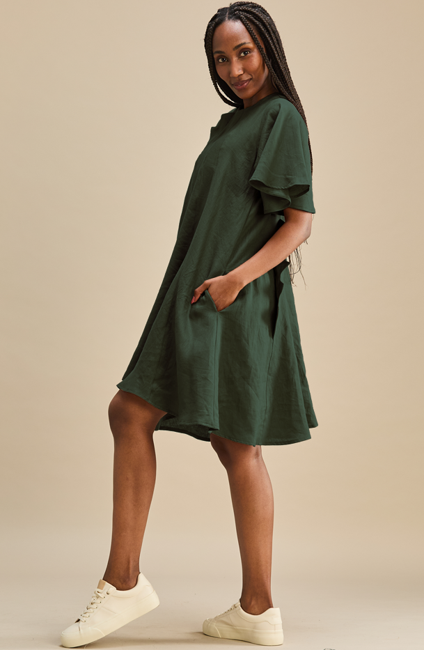 Monty Dress 100% Linen