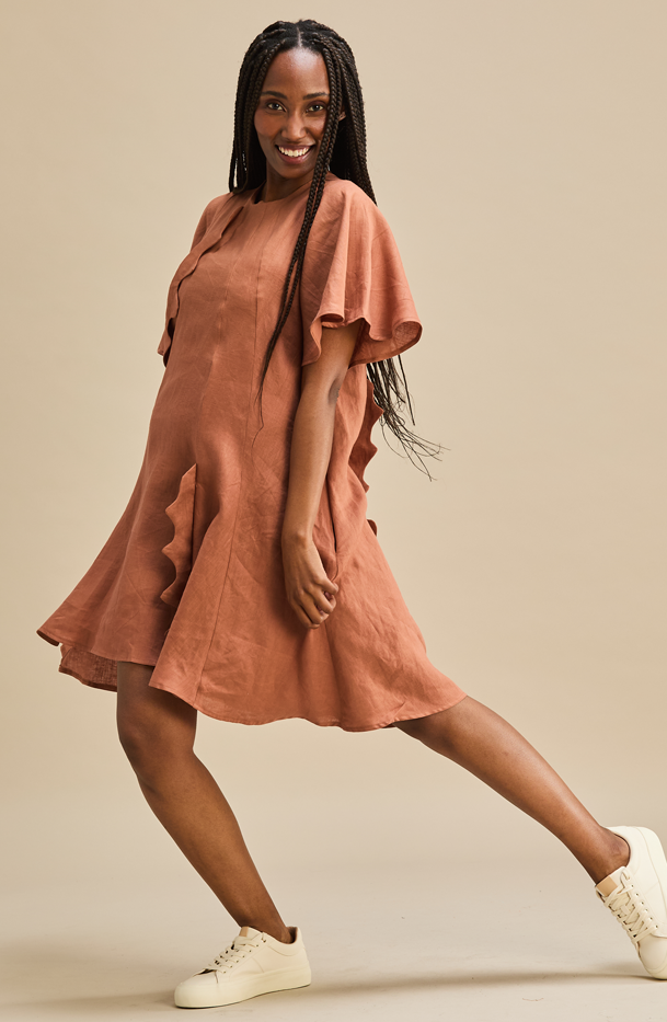 Monty Dress 100% Linen
