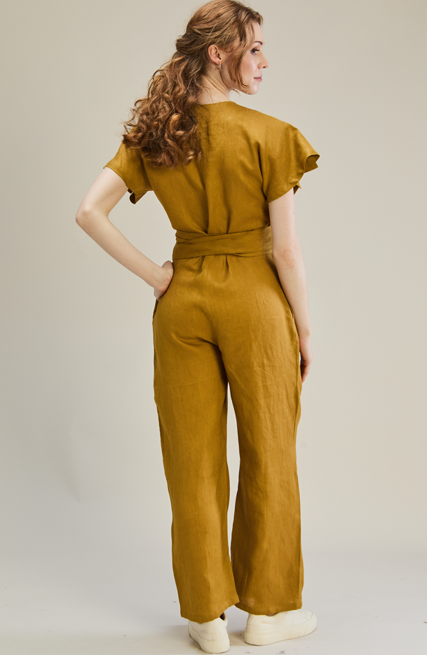 Niko Jumpsuit 100% Linen