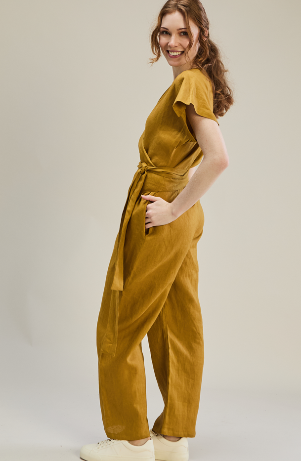 Niko Jumpsuit 100% Linen