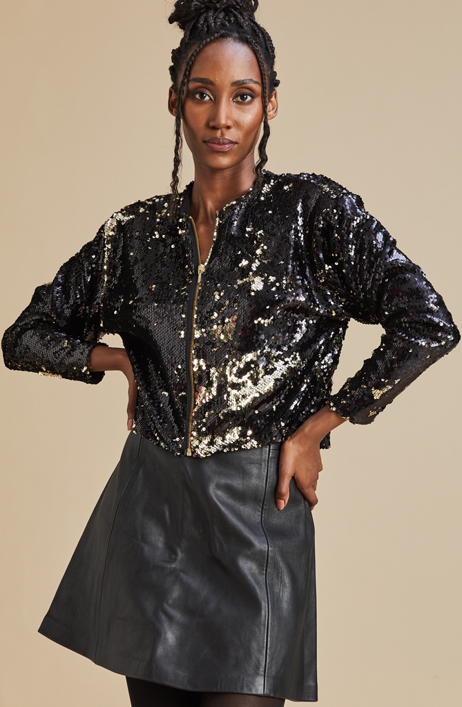 Valentina Sequin Jacket - Poetry Clothing Store
