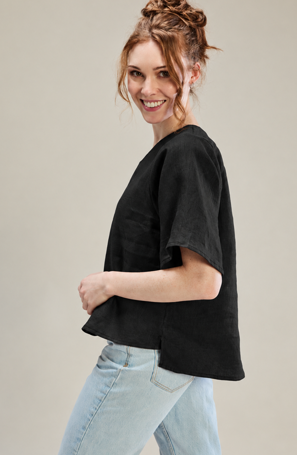 T.C Top 100% Linen - MARETHCOLLEEN