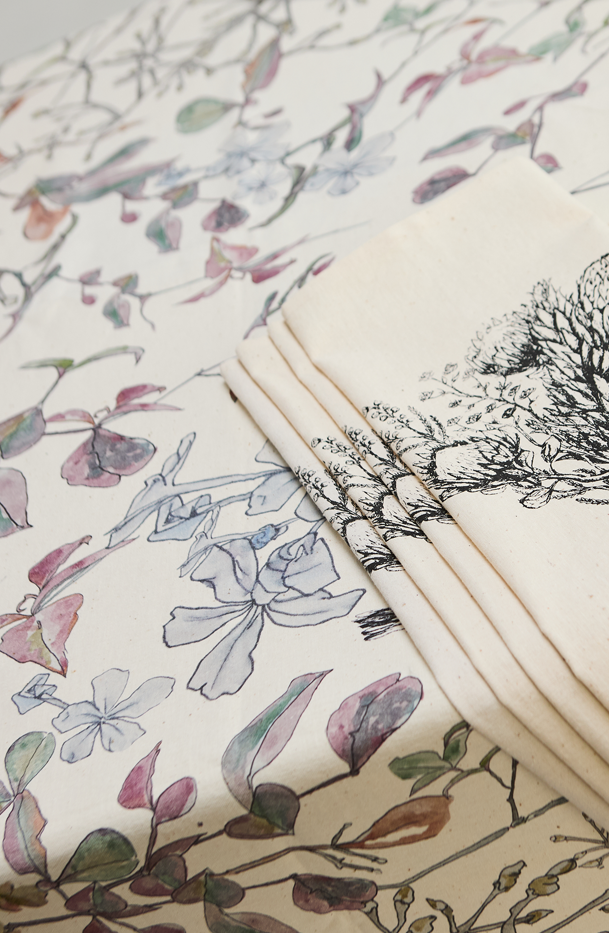 Hand Painted Table Cloth