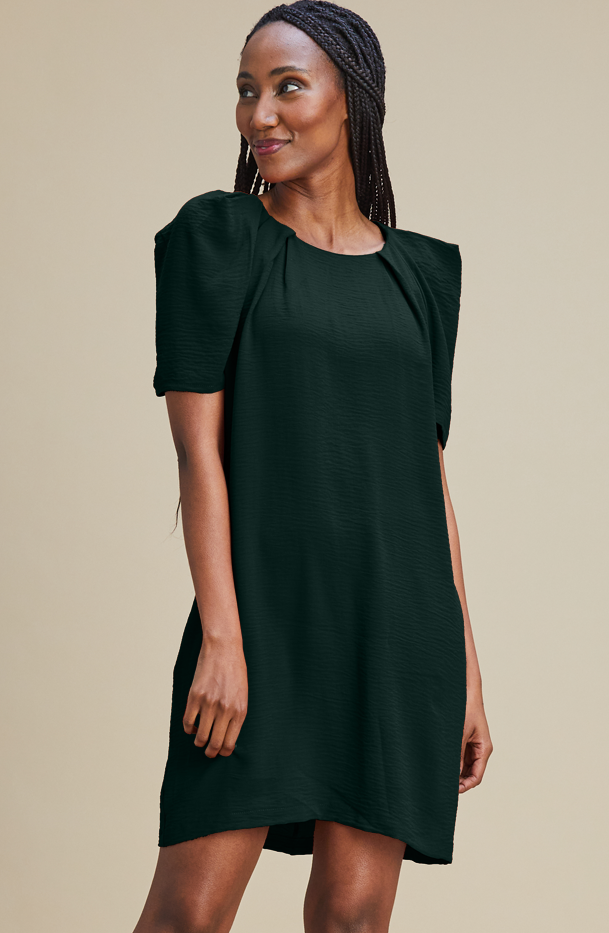Toby Dress Dark Green - MARETHCOLLEEN