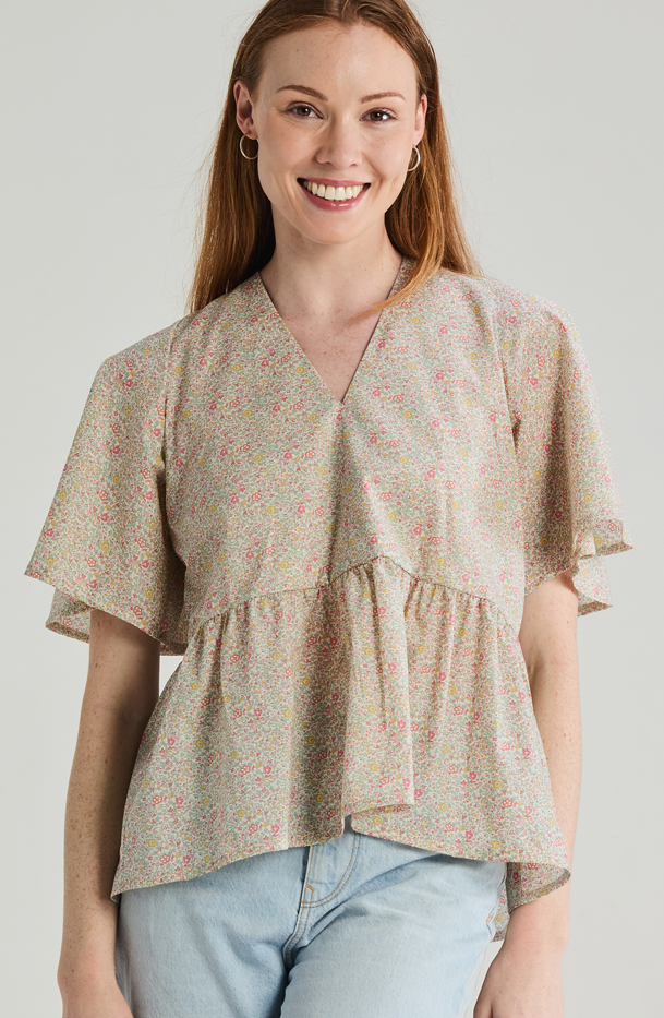 Trixi Top Liberty Print
