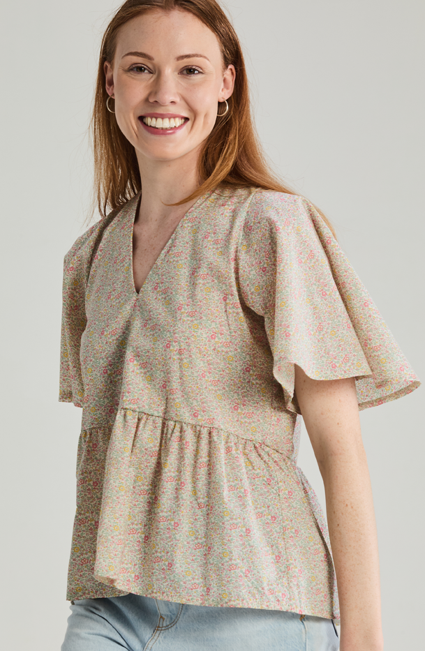 Trixi Top Liberty Print