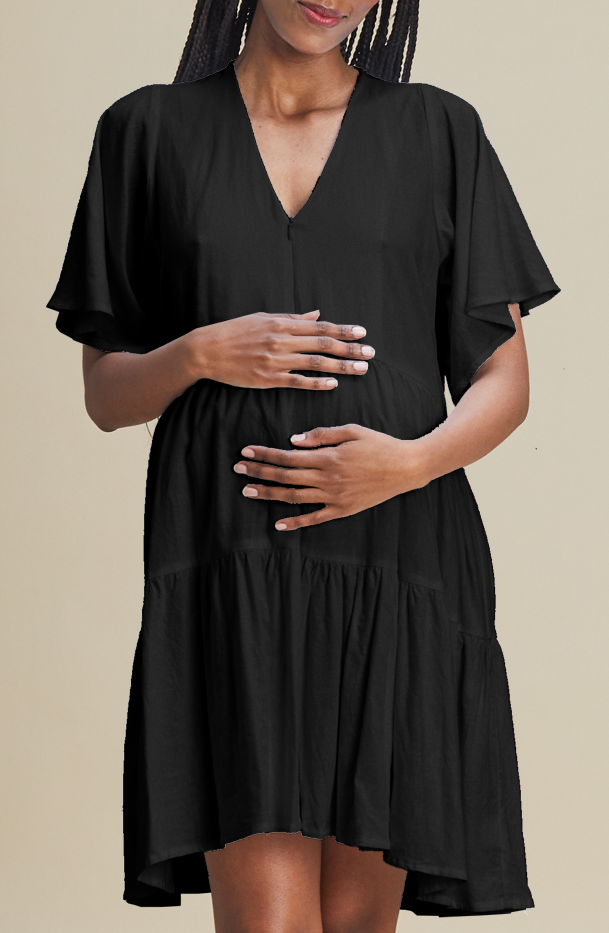 Trixi4Mom Dress 100% Linen - MARETHCOLLEEN