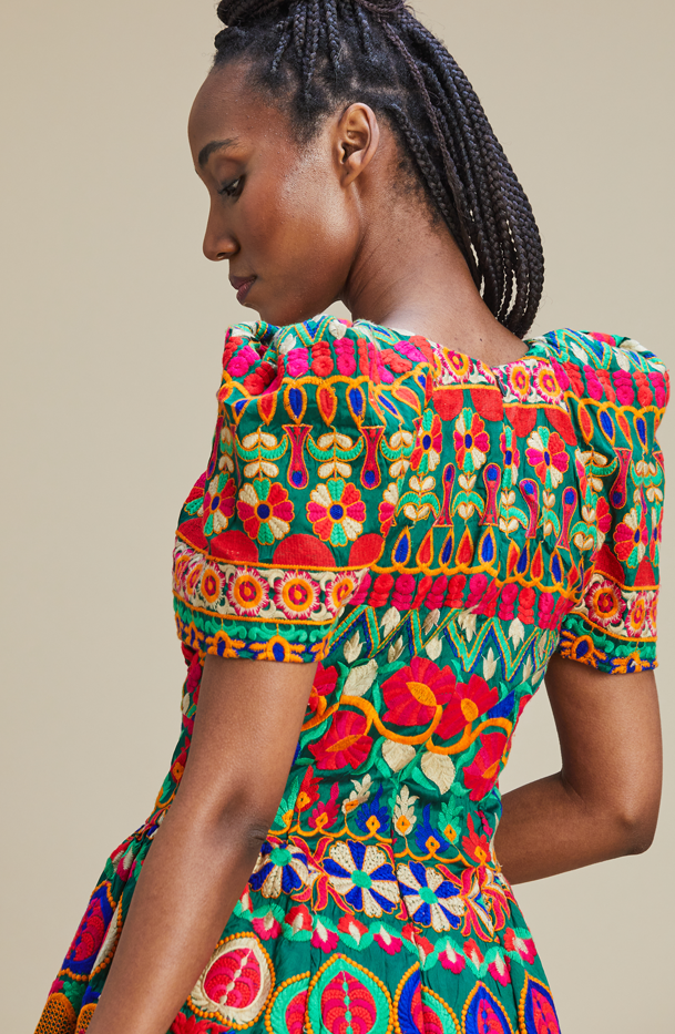 Tyler Dress Rio Embroidery - MARETHCOLLEEN