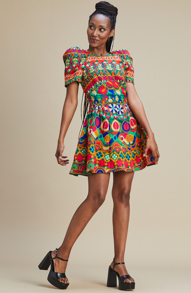 Tyler Dress Rio Embroidery - MARETHCOLLEEN