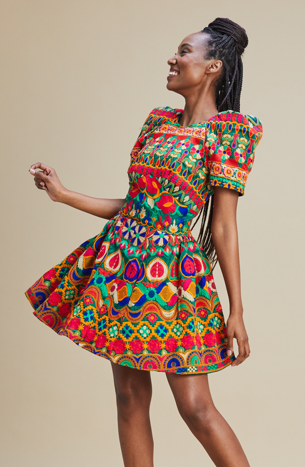 Tyler Dress Rio Embroidery - MARETHCOLLEEN