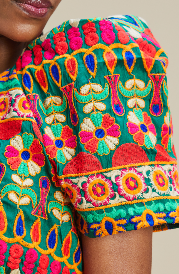 Tyler Dress Rio Embroidery - MARETHCOLLEEN