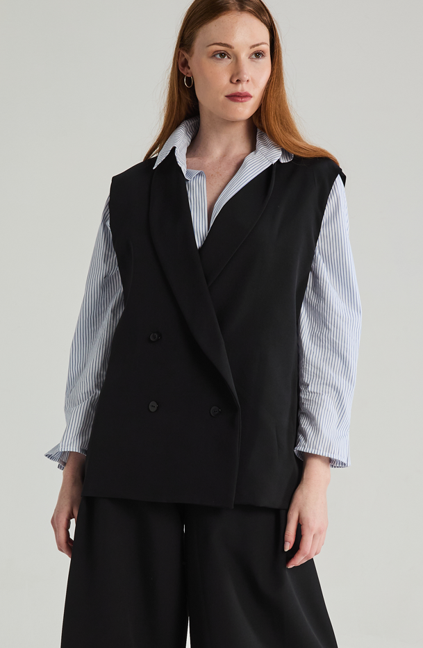 Double-Breasted Vest