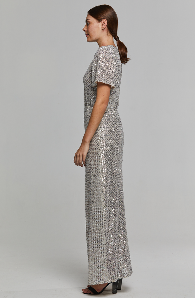 Liz Dress Sequins South Africa Party Mareth Colleen Cocktail Diamond  Silver– MARETHCOLLEEN