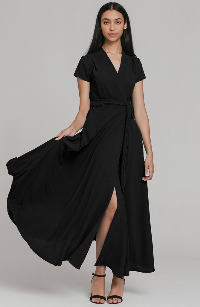 Philly Wrap Dress - MARETHCOLLEEN