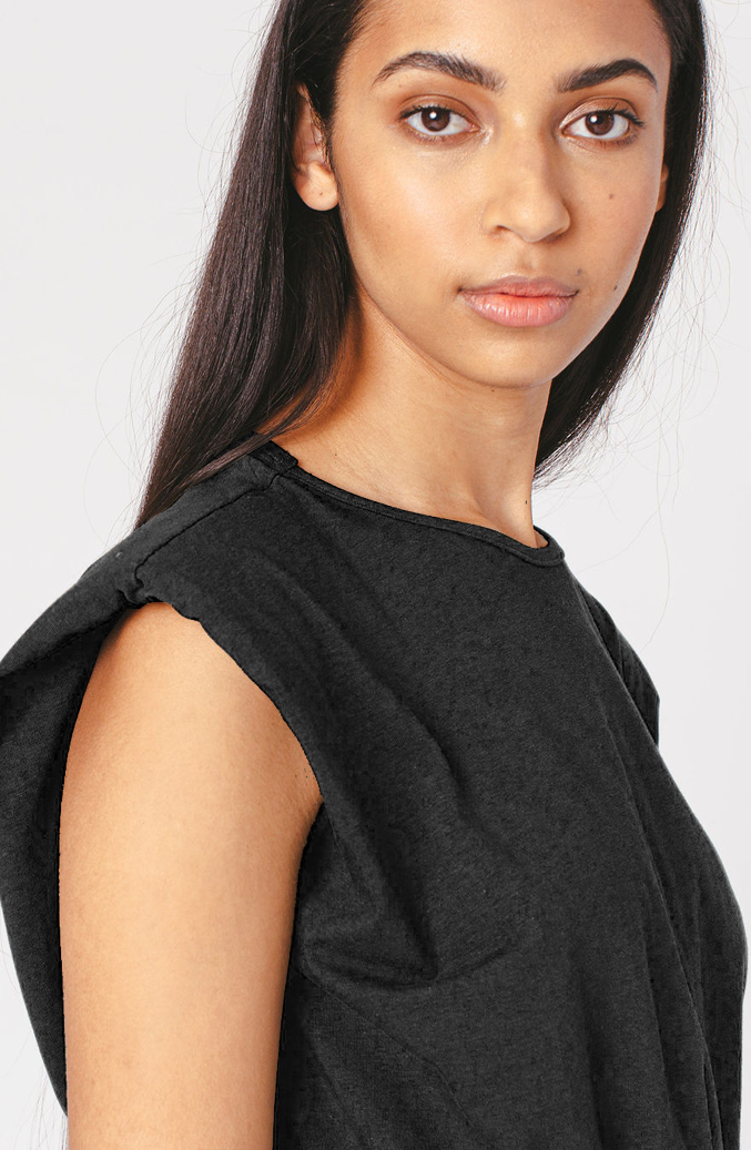 Shoulder Pad Tee - MARETHCOLLEEN