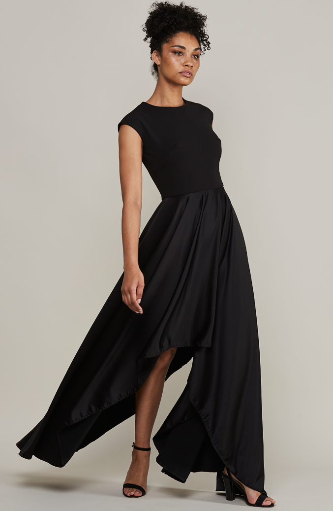 Stash Dress Event Black Satin South Africa MARETHCOLLEEN Stash Dress Event Black Satin South Africa MARETHCOLLEEN