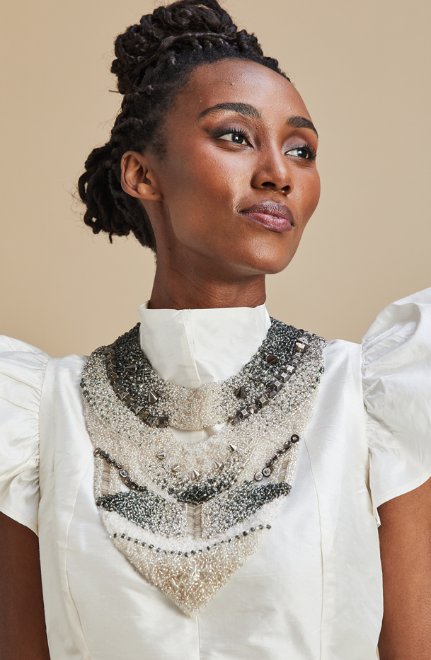 Spike Hand Beaded Piece - MARETHCOLLEEN