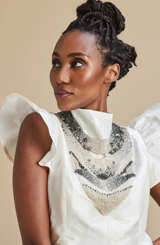 Spike Hand Beaded Piece - MARETHCOLLEEN