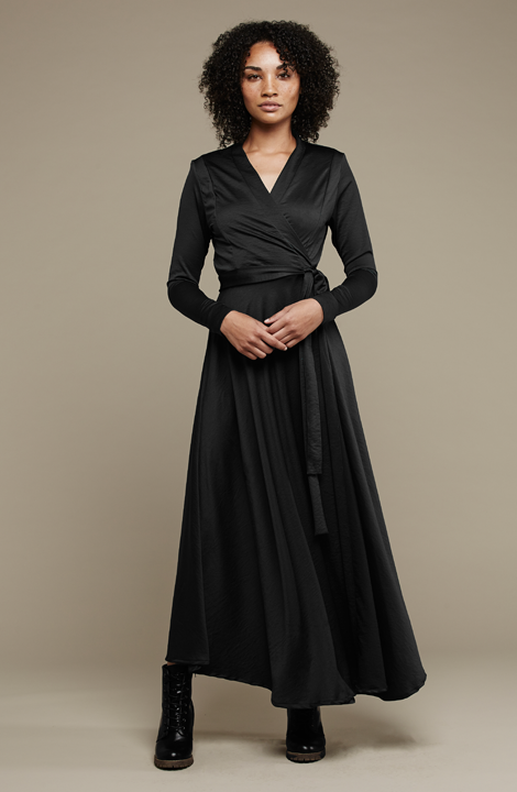 Black hotsell formal wrap